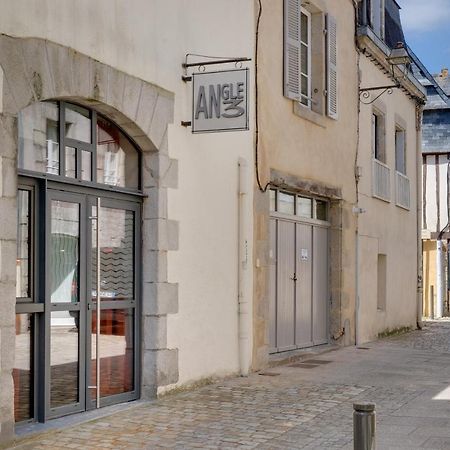 Ferienwohnung galerie Angle3 Quimper Exterior foto