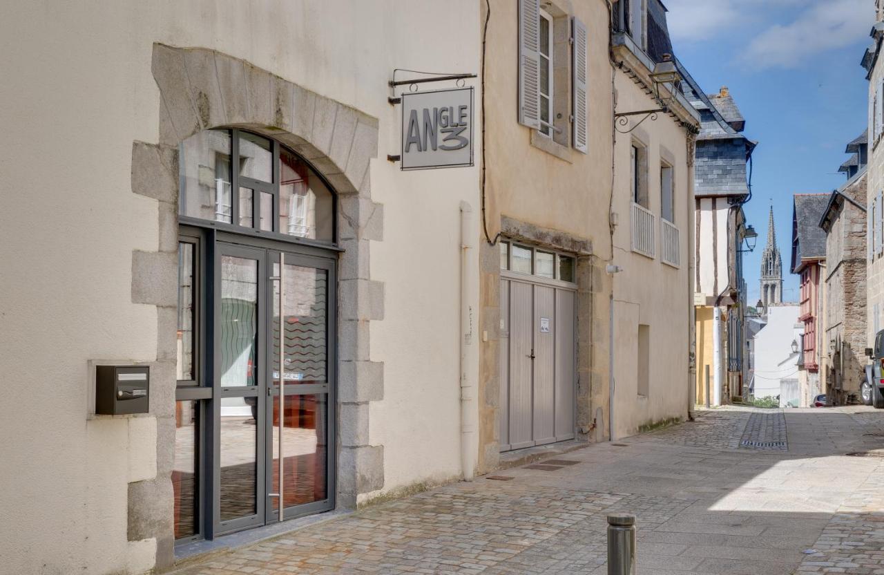 Ferienwohnung galerie Angle3 Quimper Exterior foto